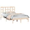 vidaXL Bed Frame without Mattress 120x190 cm Small Double Solid Wood