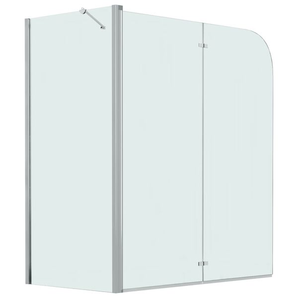vidaXL Bi-Folding Shower Enclosure ESG 120x68x130 cm