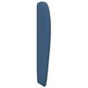 vidaXL Headboard Ear Blue 80 x 23 x 6 cm Fabric