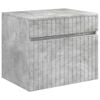 vidaXL Wall-mounted Bathroom Cabinet Concrete Grey 59 x 44.5 x 50 cm