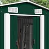 vidaXL Garden Shed 257x489x181 cm Metal Green