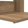 vidaXL Side Table Artisan Oak 40 x 38 x 62.5 cm Engineered Wood