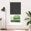 Roller Blind Blackout 100 x 230 cm Black