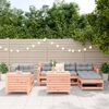 vidaXL 7 Piece Garden Sofa Set Solid Wood Douglas Fir
