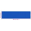 vidaXL Balcony Screen Blue 75x300 cm HDPE