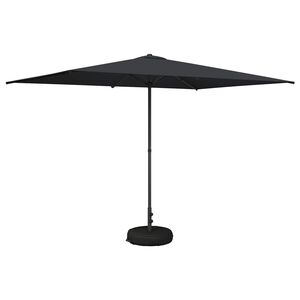 vidaXL Garden Parasol with Base Rectangular 2 x 3 m Polyester