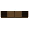 vidaXL TV Cabinet Honey Brown 156x40x40 cm Solid Wood Pine