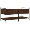 vidaXL Coffee Table Brown Oak 99x50x50 cm Engineered Wood
