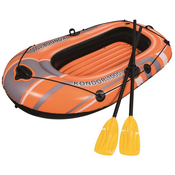 Bestway Inflatable Boat Set &ldquo;Kondor 1000 Set&rdquo; 155x93 cm