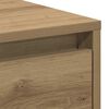 vidaXL Nightstand 2 pcs Artisan Oak 45 x 34 x 44 cm Engineered Wood
