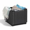 Keter Cube Storage Pouffe Graphite 213816