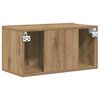 vidaXL TV Cabinet Set 2 pcs Brown 60 x 30 x 30 cm Engineered Wood