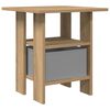 vidaXL Bedside Table 2 pcs Artisan Oak 41 x 40 x 45 cm Engineered Wood