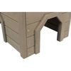 TRIXIE Outdoor House for Small Animal 50x30x37 cm Grey-Green