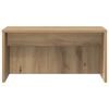 vidaXL Wall-Mounted Desk Artisan Oak 60 x 45 x 30 cm Engineered Wood