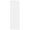 vidaXL Storage Cabinet White 60x29.5x90 cm Engineered Wood
