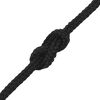 vidaXL Boat Rope Full Black 2 mm 100 m Polypropylene