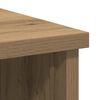 vidaXL Sideboard with Drawer Artisan Oak 101x35x76 cm Engineered Wood