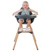 CHILDHOME 2-in-1 Baby High Chair Evolu 2 Anthracite CHEVOCHNA