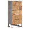 vidaXL Drawer Cabinet 45x30x100 cm Solid Reclaimed Wood