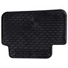 vidaXL Car Mat 4 pcs Black TPE