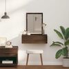 vidaXL Dressing Table Brown 60 x 40 x 70 cm Engineered Wood