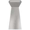 vidaXL Pillar Planter 2 pcs Silver 35 x 35 x 73 cm