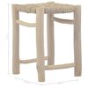 vidaXL Stools 2 pcs Brown Seagrass