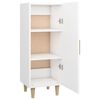 vidaXL Sideboard White 34.5x34x90 cm Engineered Wood