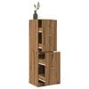 vidaXL Apothecary Cabinet Artisian Oak 40x41x144,5 cm Engineered Wood