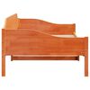 vidaXL Bed Frame without Mattress Wax Brown 90x200 cm Solid Wood Pine