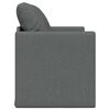 vidaXL Folding Sofa Bed Dark Grey 112 x 60 x 55 cm Fabric