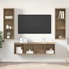 vidaXL TV Cabinet Set Wall-mounted 3 pcs Artisan Oak Engineered Wood