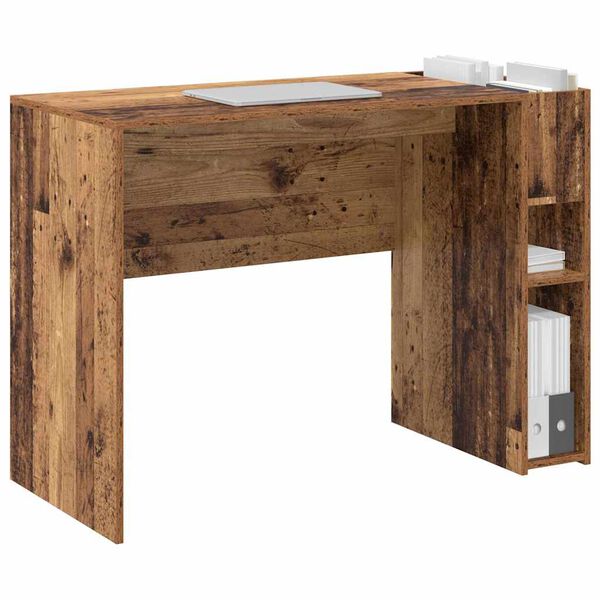 vidaXL Desk Old Wood 109 x 50 x 78 cm Engineered Wood