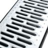 vidaXL Drainage Channels 3 pcs Galvanised Steel 3 m