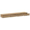 vidaXL Bed Drawers Artisan Oak 180 x 36.5 x 16.5 cm Engineered Wood