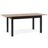 Finori Extendable Dining Table Coburg 120 Artisan Oak and Black