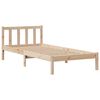 vidaXL Bookcase Bed without Mattress 90x190 cm Single Solid Wood Pine