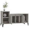 vidaXL TV Cabinet Concrete Grey 100x35x55 cm Engineered Wood