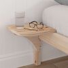 vidaXL Bed Frame Natural 180 x 200 cm Solid Pine Wood
