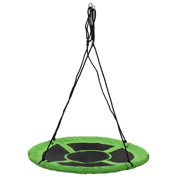 vidaXL Swing 110 cm 100 kg Green
