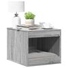 vidaXL Cat Litter Box Enclosure Grey Sonoma 47x59x42 cm Engineered Wood