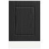 vidaXL Kitchen Cabinet Kalmar Black Oak 45 x 1.5 x 67 cm