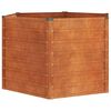vidaXL Garden Raised Bed | Rusty | Corten steel | Large | Tough