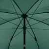 vidaXL Fishing Umbrella Green 220x193 cm