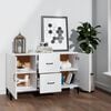 vidaXL Sideboard White 100x36x60 cm Engineered Wood
