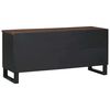 vidaXL TV Units with Drawer Walnut 105 x 33 x 46 cm Engineered wood