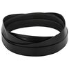 vidaXL Leather Strap Black 1000 x 2.5 cm Leather