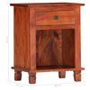 vidaXL Bedside Cabinet 40x30x50 cm Solid Acacia Wood
