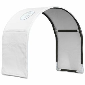 vidaXL Bed Tunnel for Kids Loft Bed 2 pcs White Polyester